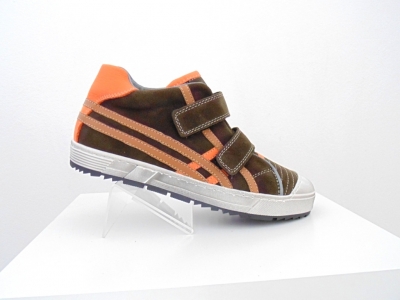 Pantofi sport copii Lui.Gi, cod 3A545, seria TRIP SKY, maro, piele naturala