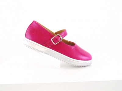 Pantofi copii fete Lui.Gi, cod 6P248, seria LINDA, purpuriu, piele naturala