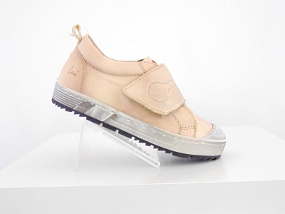 Pantofi sport copii Lui Shoes, cod 3A574, seria PUPPY, bej, piele naturala