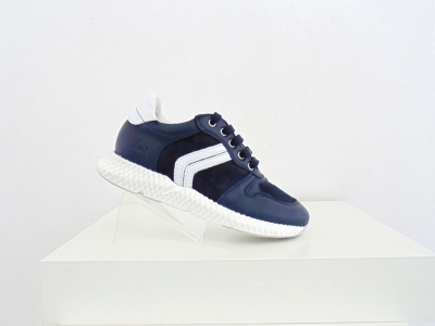 Pantofi sport copii Lui Shoes, cod 3A579, seria TOM, bleumarin, piele naturala