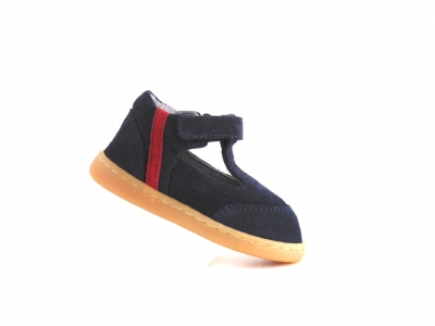 Pantofi copii Lui Shoes, cod 3P40, seria FIRST STEPS, bleumarin, piele naturala