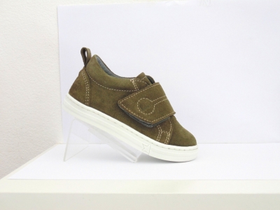 Pantofi sport copii Lui Shoes, cod 3A627, seria PUPPY, khaki, piele naturala