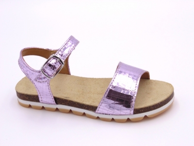 Sandale copii Lui Shoes, cod 3S291, seria ELSA, purpuriu, piele naturala