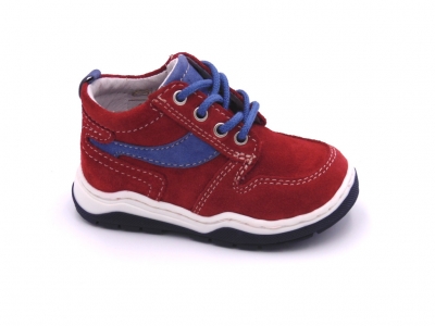 Pantofi sport copii Lui Shoes, cod 3A662, seria DAFFY, rosu, piele naturala