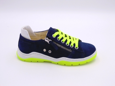 Pantofi sport copii Lui Shoes, cod 3A664, seria ZIPPY, bleumarin, piele naturala