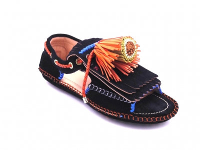 Mocasini femei Lui Shoes, cod 2M186, seria CARVE, bleumarin, piele naturala