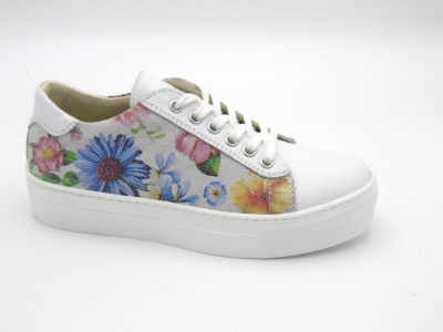 Pantofi sport femei Lui Shoes, cod 2A364, seria KRUG, multicolor, piele naturala