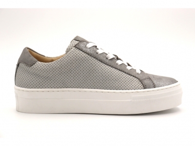 Pantofi sport femei Lui Shoes, cod 2A380, seria KR, gri, piele naturala