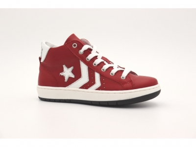 Pantofi sport copii Lui Shoes, cod 3A744, seria MEGASTAR, rosu, piele naturala