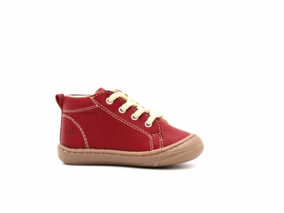 Pantofi sport copii Lui Shoes, cod 3A749, seria PRIMO, grena, piele naturala