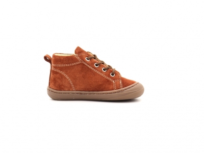 Pantofi sport copii Lui Shoes, cod 3A770, seria PRIMO, maro deschis, piele naturala