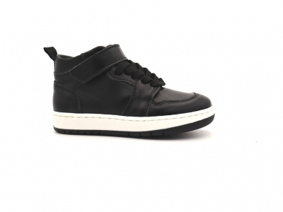 Pantofi sport copii Lui Shoes, cod 3A824, seria MEXX, negru, piele naturala