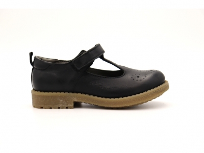 Pantofi copii Lui Shoes, cod 3P53, seria SARA, negru, piele naturala