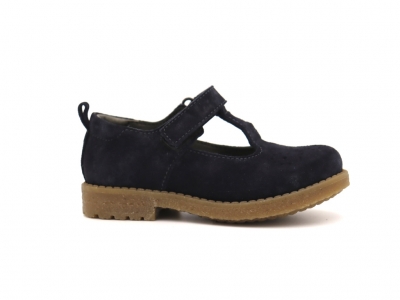 Pantofi copii Lui Shoes, cod 3P54, seria SARA, bleumarin, piele naturala