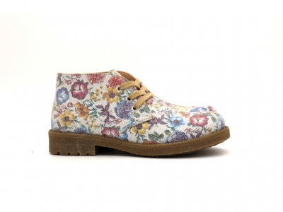Botine femei Lui Shoes, cod 2B55, seria CREP, multicolor, piele naturala