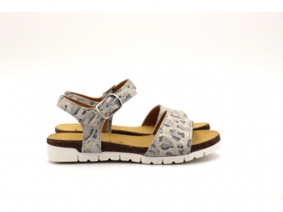 Sandale copii fete Lui Shoes, cod 6S162, seria ELSA, multicolor, piele naturala
