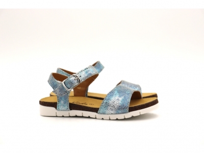 Sandale copii fete Lui Shoes, cod 6S168, seria ELSA, multicolor, piele naturala