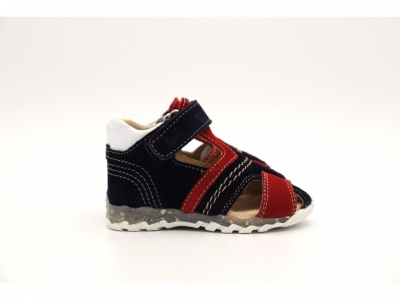 Sandale copii Lui Shoes, cod 3S299, seria SIMBA, bleumarin, piele naturala