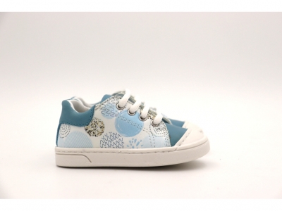 Pantofi sport copii Lui Shoes, cod 3A839, seria MONALISA, albastru, piele naturala