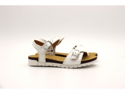 Sandale copii Lui Shoes, cod 3S308, seria ELSA, alb, piele naturala