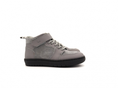 Pantofi sport copii Lui Kids, cod 3A868, seria MEXX, gri, piele naturala