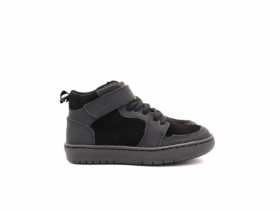 Pantofi sport copii Lui Kids, cod 3A874, seria MEXX, negru, piele naturala
