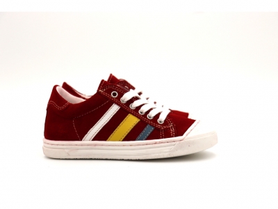 Pantofi sport copii Lui Kids, cod 3A885, seria ANDOS, rosu, piele naturala