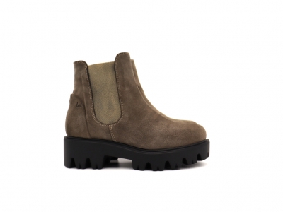 Botine femei Lui Shoes, cod 2B69, seria PEZZO E, bej, piele naturala