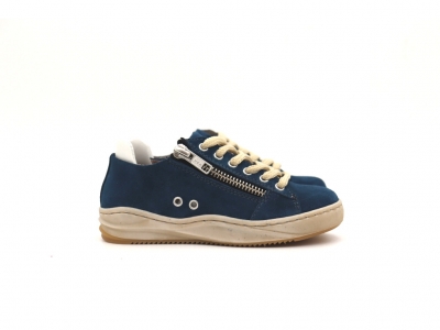 Pantofi sport copii Lui Kids, cod 3A903, seria ZIPPY, turcoaz, piele naturala