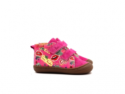 Pantofi sport copii Lui Kids, cod 3A910, seria PRIMO S, purpuriu, piele naturala