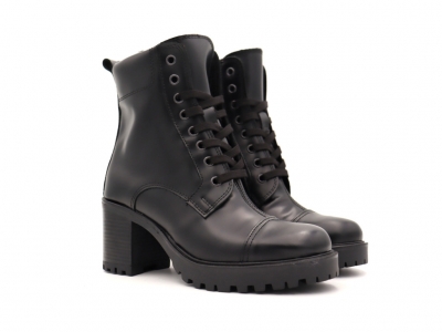 Botine femei Lui Shoes, cod 2B88, seria ELIZE, negru, piele naturala