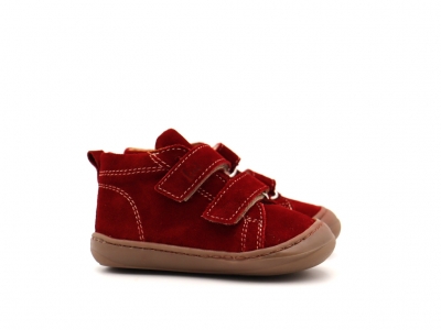 Pantofi sport copii Lui Kids, cod 3A918, seria PRIMO S, bordo, piele naturala