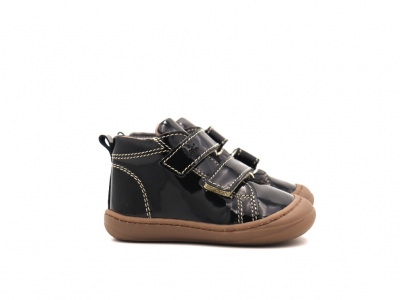 Pantofi sport copii Lui Kids, cod 3A932, seria PRIMO S, negru, piele naturala