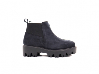 Botine femei Lui Shoes, cod 2B96, seria HELI F, gri, piele naturala