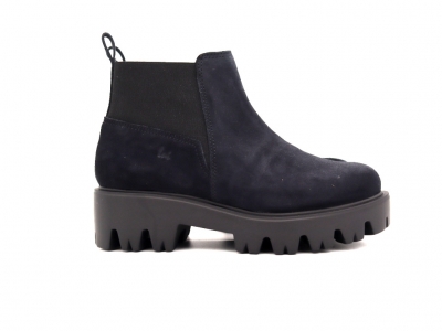 Botine femei Lui Shoes, cod 2B102, seria HELI F, bleumarin, piele naturala