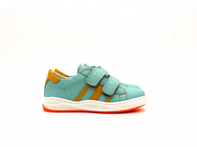 Pantofi sport copii Lui Kids, cod 3A952, seria ANDOS SKY, turcoaz, piele naturala
