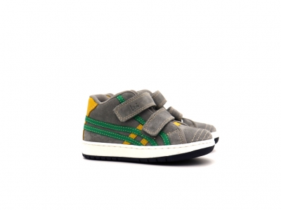 Pantofi sport copii Lui Kids, cod 3A954, seria TRIP SKY, gri, piele naturala