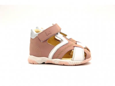 Sandale copii Lui Kids, cod 3S338, seria SIMBA, roz pal, piele naturala