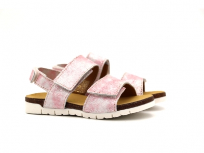 Sandale copii Lui Kids, cod 3S350, seria ELSA SKY, roz, piele naturala