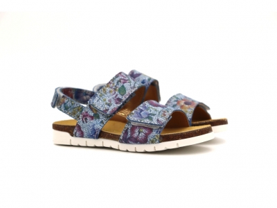 Sandale copii Lui Kids, cod 3S362, seria ELSA SKY, multicolor, piele naturala