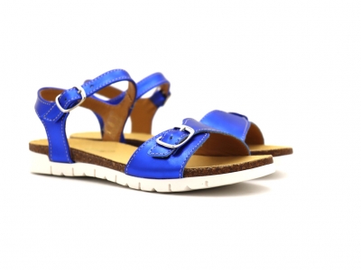Sandale femei Lui Shoes, cod 2S672, seria ELSA, albastru, piele naturala