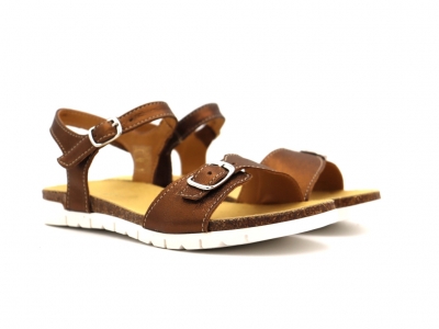Sandale femei Lui Shoes, cod 2S679, seria ELSA, maro, piele naturala