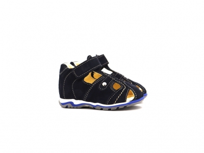 Sandale copii Lui Kids, cod 3S384, seria SIMBA, bleumarin, piele naturala