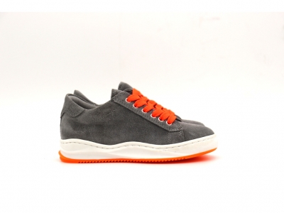 Pantofi sport copii Lui Kids, cod 3A959, seria ANDOS, gri, piele naturala