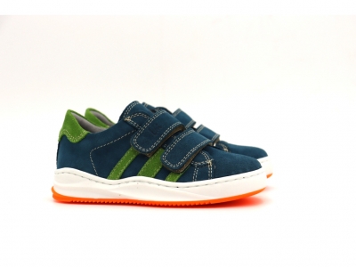 Pantofi sport copii Lui Kids, cod 3A961, seria ANDOS SKY, turcoaz, piele naturala