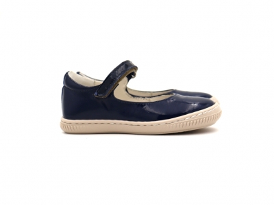 Pantofi copii fete Lui Kids, cod 6P284, seria FRANCA, bleumarin, piele naturala