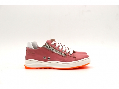 Pantofi sport copii Lui Kids, cod 3A973, seria ZIPPY, roz, piele naturala