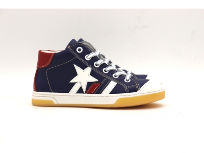 Pantofi sport copii Lui Shoes, cod 3A982, seria MEGASTAR, bleumarin, piele naturala