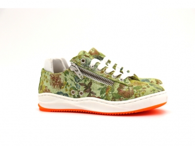 Pantofi sport copii fete Lui Shoes, cod 6A151, seria ZIPPY, multicolor, piele naturala