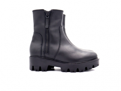 Botine femei Lui Shoes, cod 2B109, seria NOVEMBER, negru, piele naturala